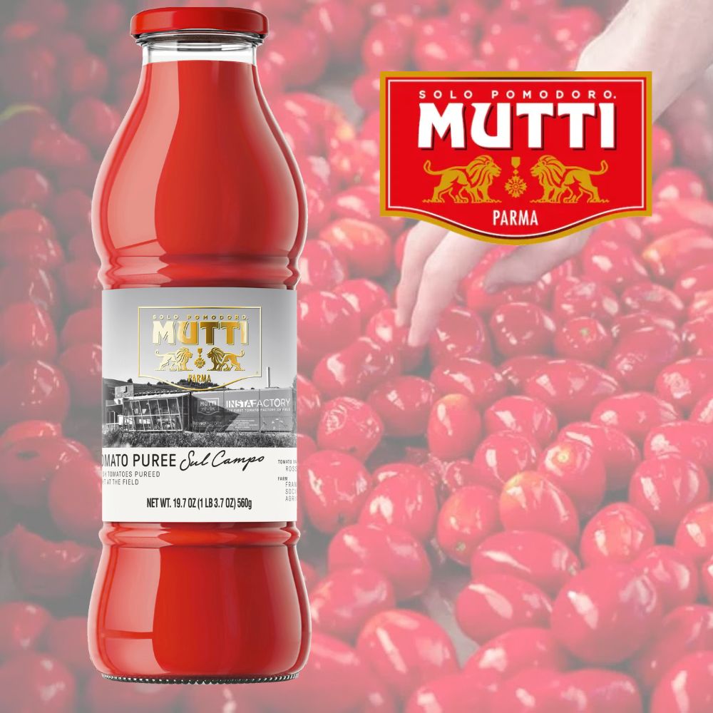 Mutti® Sul Campo Tomato Puree