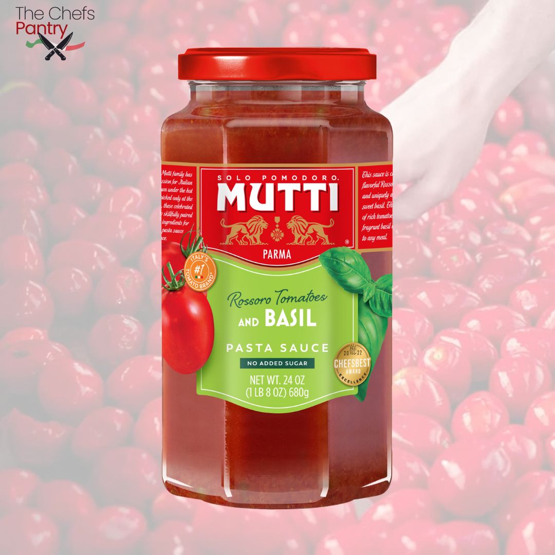 Mutti Tomato & Basil Pasta Sauce
