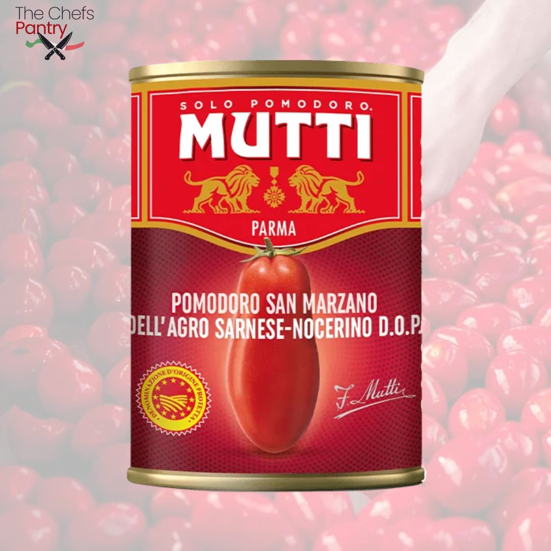 Mutti San Mazano Whole Peeled Tomatoes #9 Can