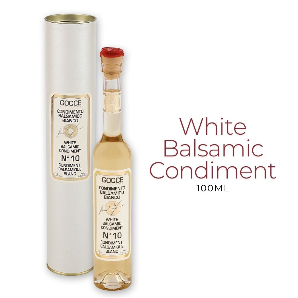 Gocce White Balsamic Condiment 10 year